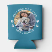 Persoonlijke foto van Pet Trendy Best Dog Mam ooit Blikjeskoeler (Achterkant)