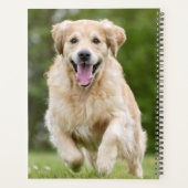Persoonlijke foto van Puppy Dog Monogram Naam 5 Pe Planner (Achterkant)