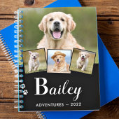Persoonlijke foto van Puppy Dog Monogram Naam 5 Pe Planner