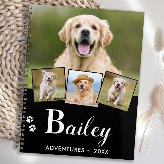 Persoonlijke foto van Puppy Dog Monogram Naam 5 Pe Planner