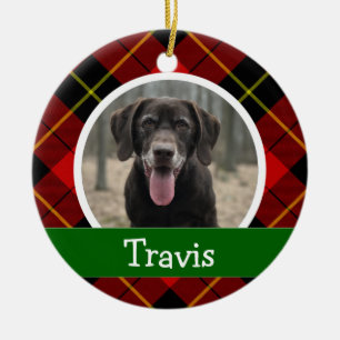 Persoonlijke foto van Puppy Dog Pet Keramisch Ornament