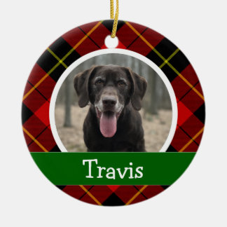 Persoonlijke foto van Puppy Dog Pet Keramisch Ornament