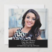 Persoonlijke foto van Senior Afstuderen 2018 Kaart (Achterkant)