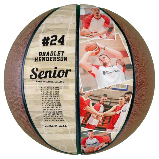 Persoonlijke foto van Senior Player Basketbal (Verticaal)