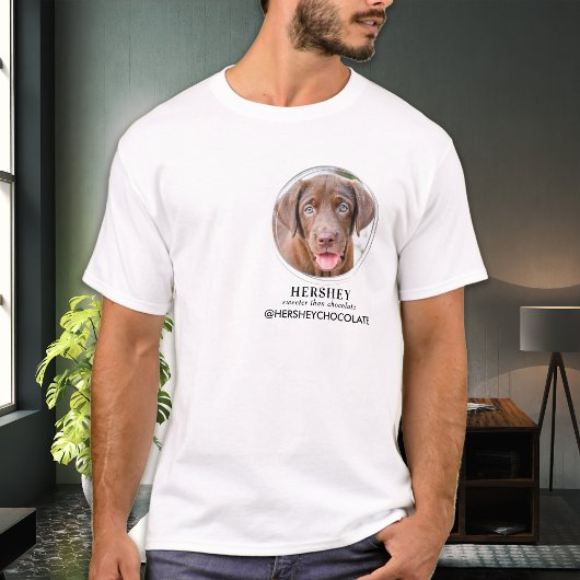 Persoonlijke foto van sociale media Insta Famous P T-shirt