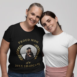 Persoonlijke Foto van Trotse Moeder van een Afgest T-shirt