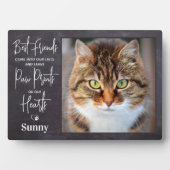 Persoonlijke foto van voetteksten fotoplaat (voorkant)