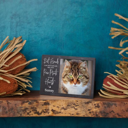 Persoonlijke foto van voetteksten fotoplaat (Zijkant)