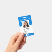 Persoonlijke foto van ziekenhuispersoneel badge (Handheld)