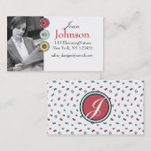 persoonlijke foto-visitekaartjes visitekaartje (Voorkant / Achterkant)