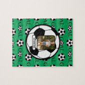 Persoonlijke foto Voetbal Legpuzzel (Horizontaal)