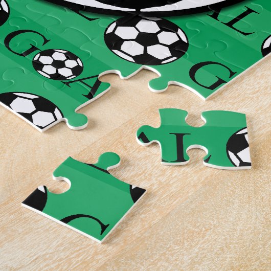 Persoonlijke foto Voetbal Legpuzzel (Zijkant)