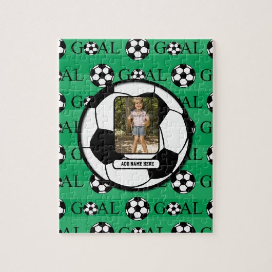 Persoonlijke foto Voetbal Legpuzzel (Verticaal)