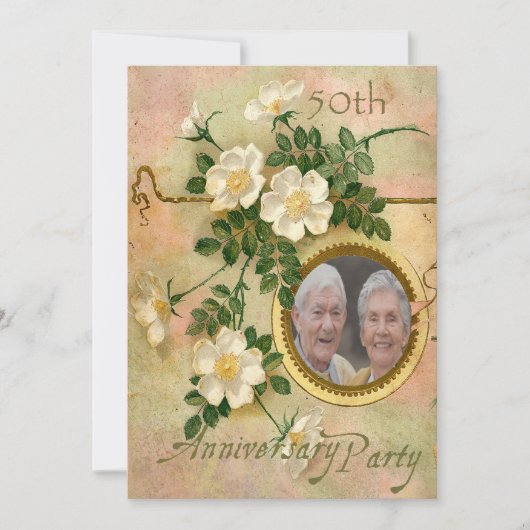 Persoonlijke foto voor 50ste verjaardag van erfgoe kaart (Voorkant)