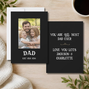 Persoonlijke foto voor papa gemaakt