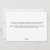 Persoonlijke foto voor prettige kerst feestdagenkaart (Achterkant)