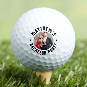Persoonlijke foto vrijgezellenfeest golfballen