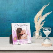 Persoonlijke foto waar ik van hou, je mam Moederda Fotoplaat (Insitu)