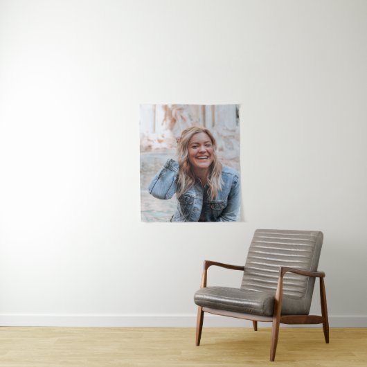 Persoonlijke foto wandkleed (In situ)