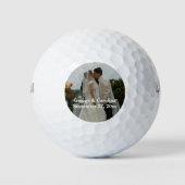 Persoonlijke foto-weddenschap golfballen (Voorkant)