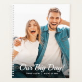 Persoonlijke foto Wekelijks Maandelijkse Bruiloft  Planner (Voorkant)