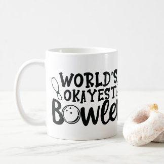 Persoonlijke foto "Werelds Okéste Bowler" Koffiemok
