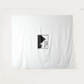 Persoonlijke foto zakelijke bedrijfsnaam wandkleed (Voorkant (horizontaal))