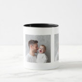 Persoonlijke fotobeker voor papa | Aangepaste kind Mok (Midden)