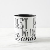 Persoonlijke fotobeker voor Vaderdag cadeau Mok (Midden)