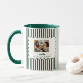 Persoonlijke fotobeker voor vrienden Cadeau voor f Mok