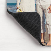 Persoonlijke fotobestemming trouwfeest muismat (Hoek)