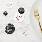 Persoonlijke Fotobruidsdouche Confetti (Groep)