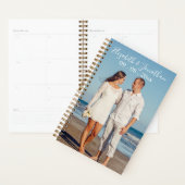 Persoonlijke fotobruiloft op een bestemming planner (Display)
