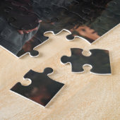Persoonlijke fotobruiloftsevenement legpuzzel (Zijkant)