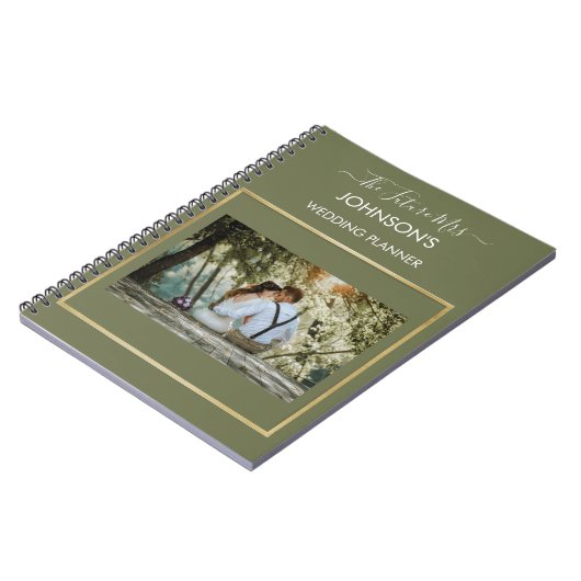 Persoonlijke Fotobruiloftsplanner Notitieboek (Linkerzijde)
