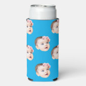 persoonlijke fotocadeaus grappige verjaardag vrijg seltzer blikjeskoeler (Seltzer Achterkant)