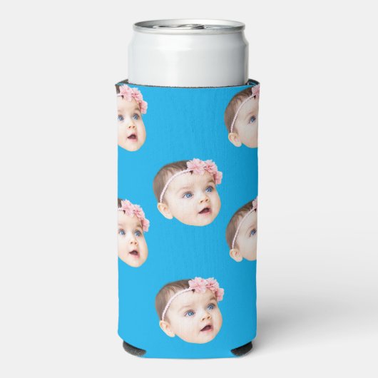 persoonlijke fotocadeaus grappige verjaardag vrijg seltzer blikjeskoeler (Seltzer Achterkant)