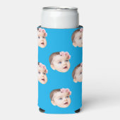 persoonlijke fotocadeaus grappige verjaardag vrijg seltzer blikjeskoeler (Seltzer Voorkant)