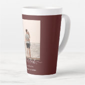 Persoonlijke FOTOCADEAUS Thema Bourgondië Latte Mok (Rechterhoek)