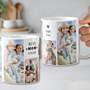 Persoonlijke Fotocollage Beste Moeder Koffiemok