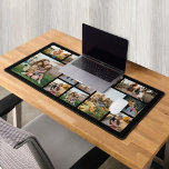 Persoonlijke fotocollage bureaumat<br><div class="desc">Creëer Uw eigen gepersonaliseerde Photo Collage Desk Mat</div>