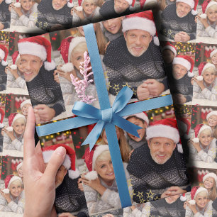 Persoonlijke Fotocollage Cadeaupapier