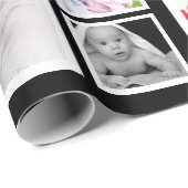 Persoonlijke fotocollage cadeaupapier (Rol Hoek)