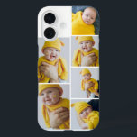 Persoonlijke fotocollage iPhone 16 hoesje<br><div class="desc">Maak een Gepersonaliseerde de telefoongeval van de het keepaardtelefoon van de Foto van Ricaso - voeg uw eigen foto's en tekst toe - de de keepaardgiften van de fotocollage beschikbaar voor vele stijlen - kies uw optie in de daling onderaan menu</div>