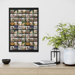 Persoonlijke fotocollage imitatie canvas print<br><div class="desc">Creëer Uw Eigen Gepersonaliseerde Fotocollage Faux Canvas Print</div>