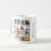 Persoonlijke fotocollage koffiemok (Voorkant links)