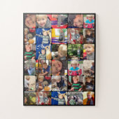 Persoonlijke fotocollage legpuzzel (Verticaal)