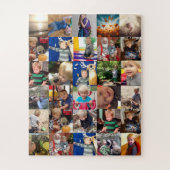 Persoonlijke fotocollage legpuzzel (Verticaal)