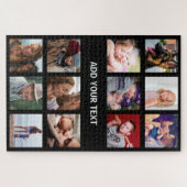 Persoonlijke fotocollage legpuzzel (Horizontaal)