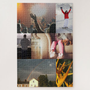 Persoonlijke Fotocollage Legpuzzel